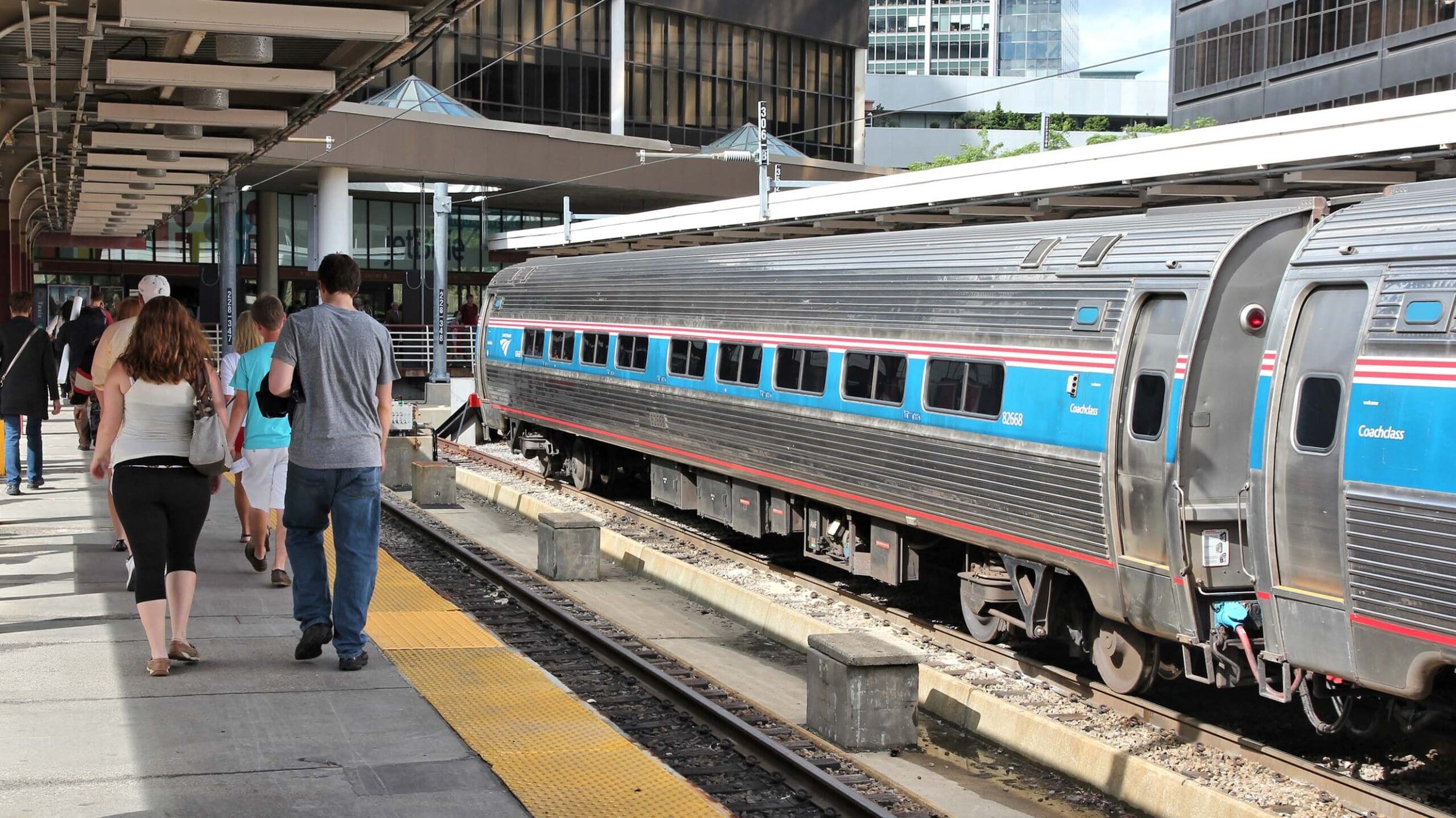 Boston's South Station Amtrak Boston’s South Station Amtrak