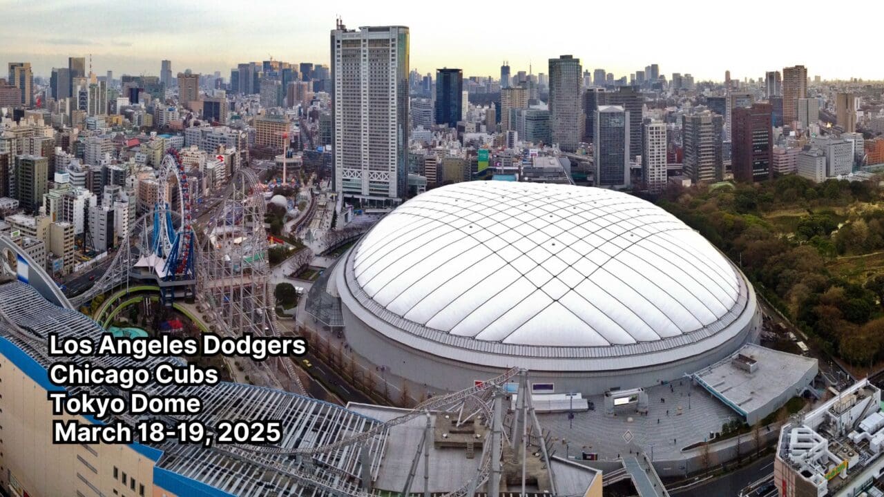 Dodgers, Cubs to open 2025 season in Tokyo