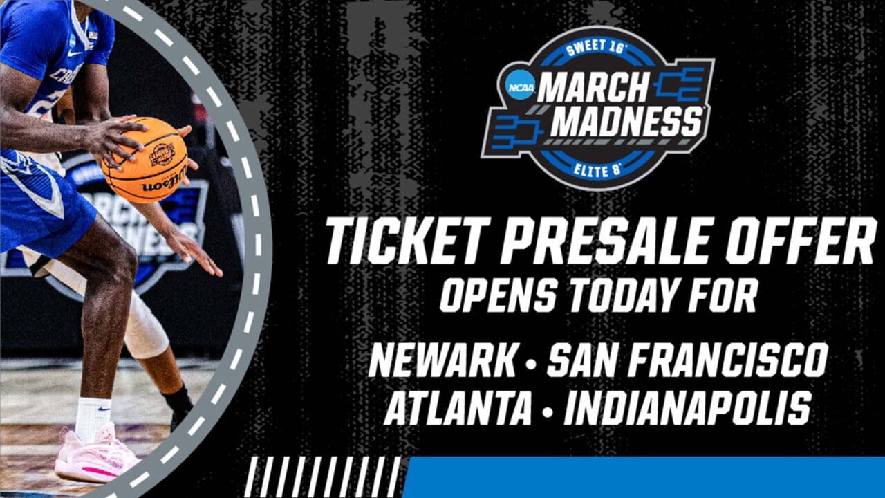 Onsale Alert:  2025 NCAA Sweet 16 and Elite 8 tournament tickets