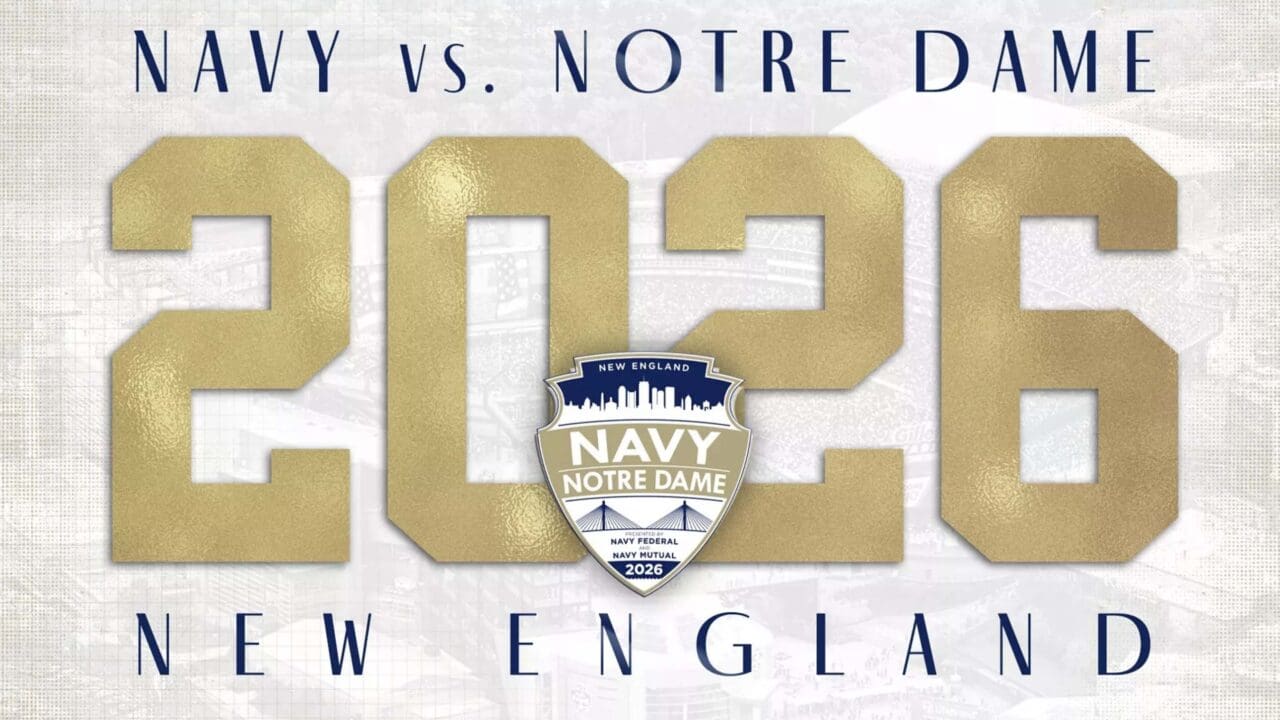 Notre Dame and Navy to play at Gillette Stadium in 2026