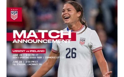 USWNT to play Ireland in two exhibition matches this summer