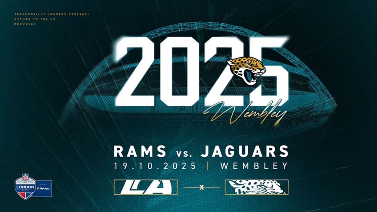 Jaguars vs. Rams tickets at Wembley to go on sale Friday