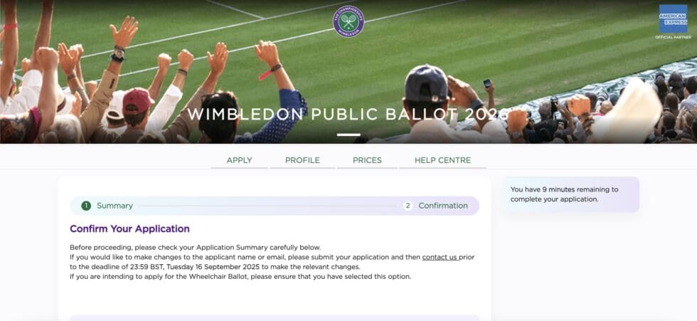 How Do You Apply For Wimbledon Tickets
