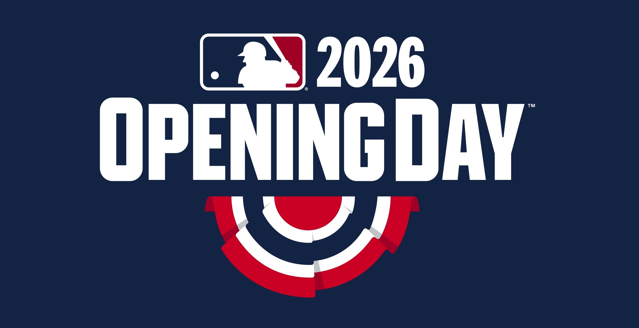 Mlb Opening Day 2026 Logo Mlb Opening Day 2026 Logo