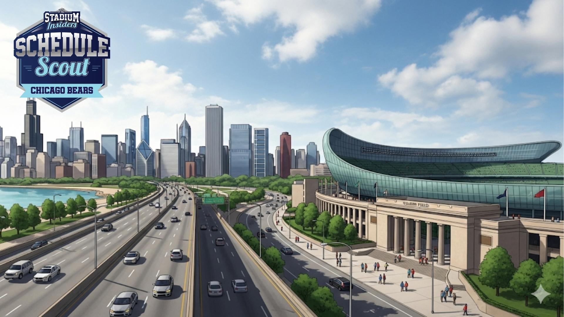 The Stadium Insiders Chicago Bears Schedule Scout Banner