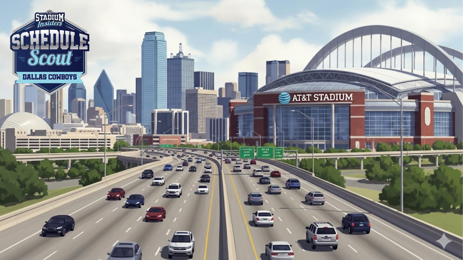 The Stadium Insiders Dallas Cowboys Schedule Scout Banner The Stadium Insiders Dallas Cowboys Schedule Scout Banner