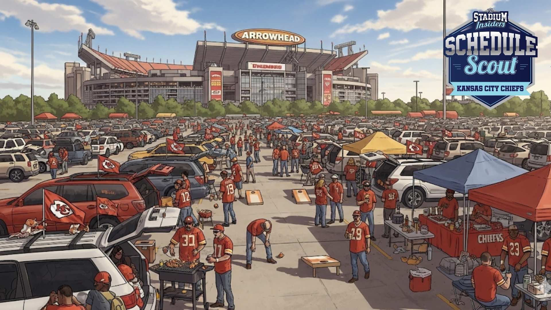 The Stadium Insiders Kansas City Chiefs Schedule Scout Banner