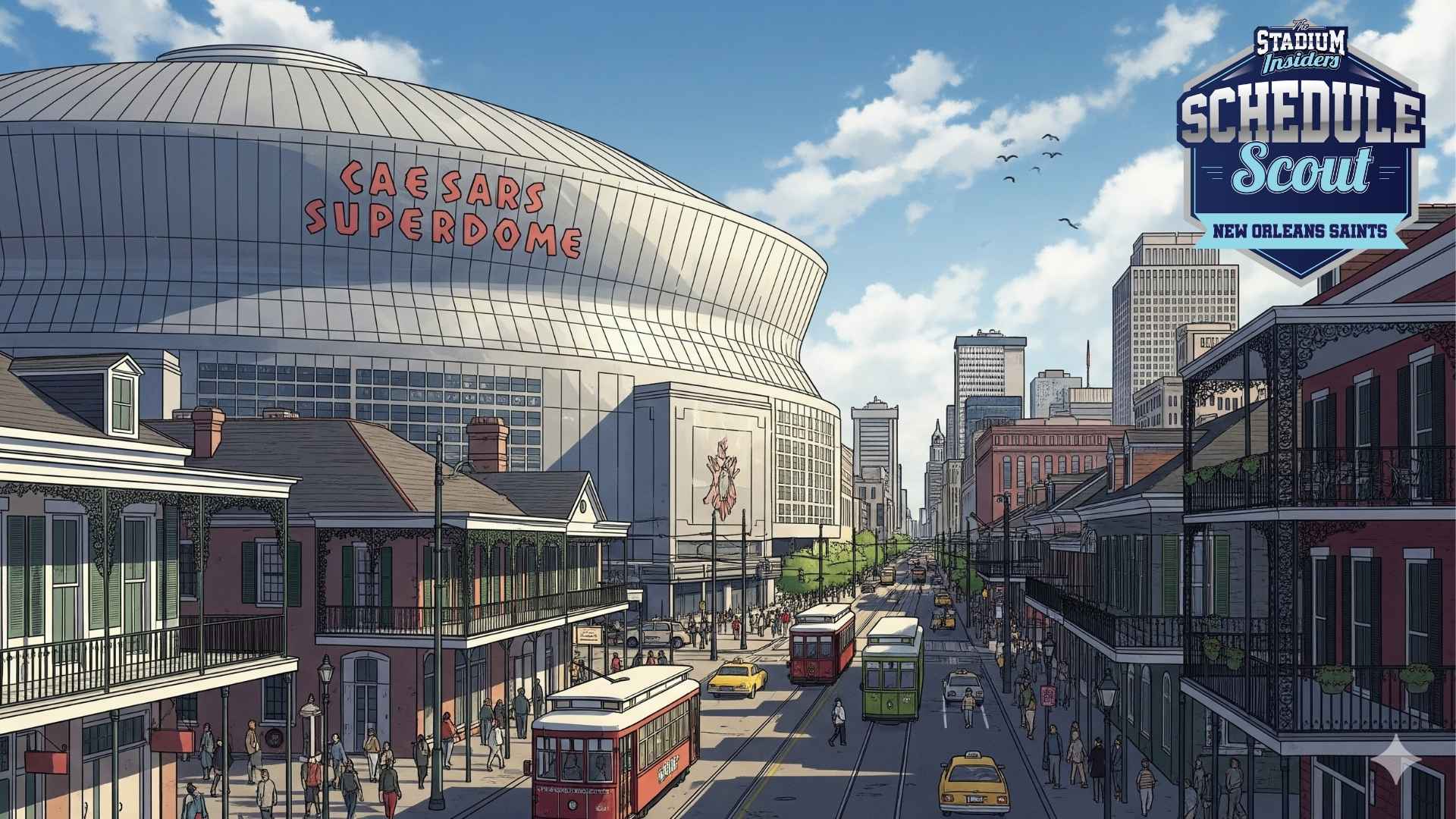 New Orleans Saints Schedule Scout