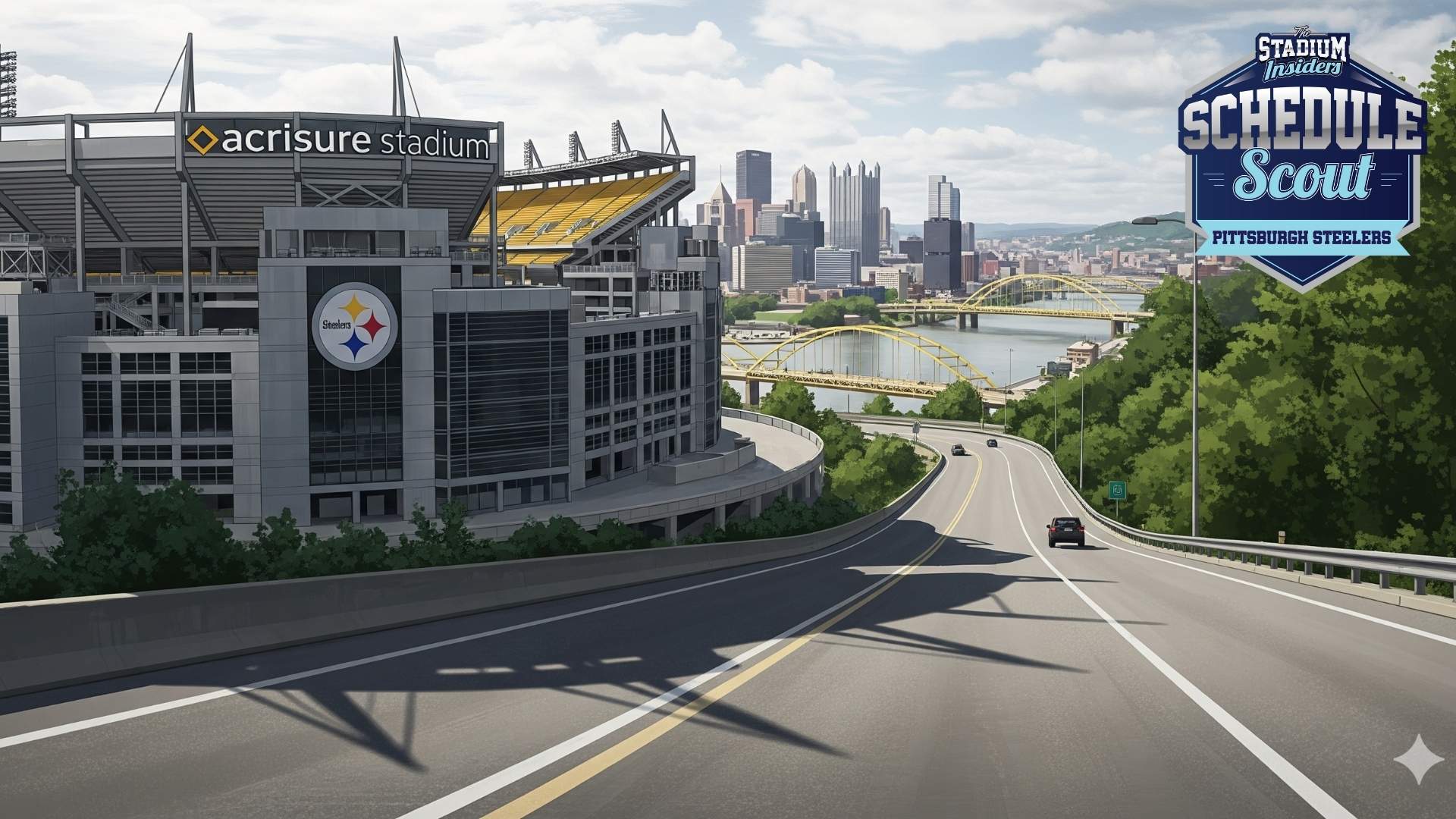 The Stadium Insiders Pittsburgh Steelers Schedule Scout Banner The Stadium Insiders Pittsburgh Steelers Schedule Scout Banner