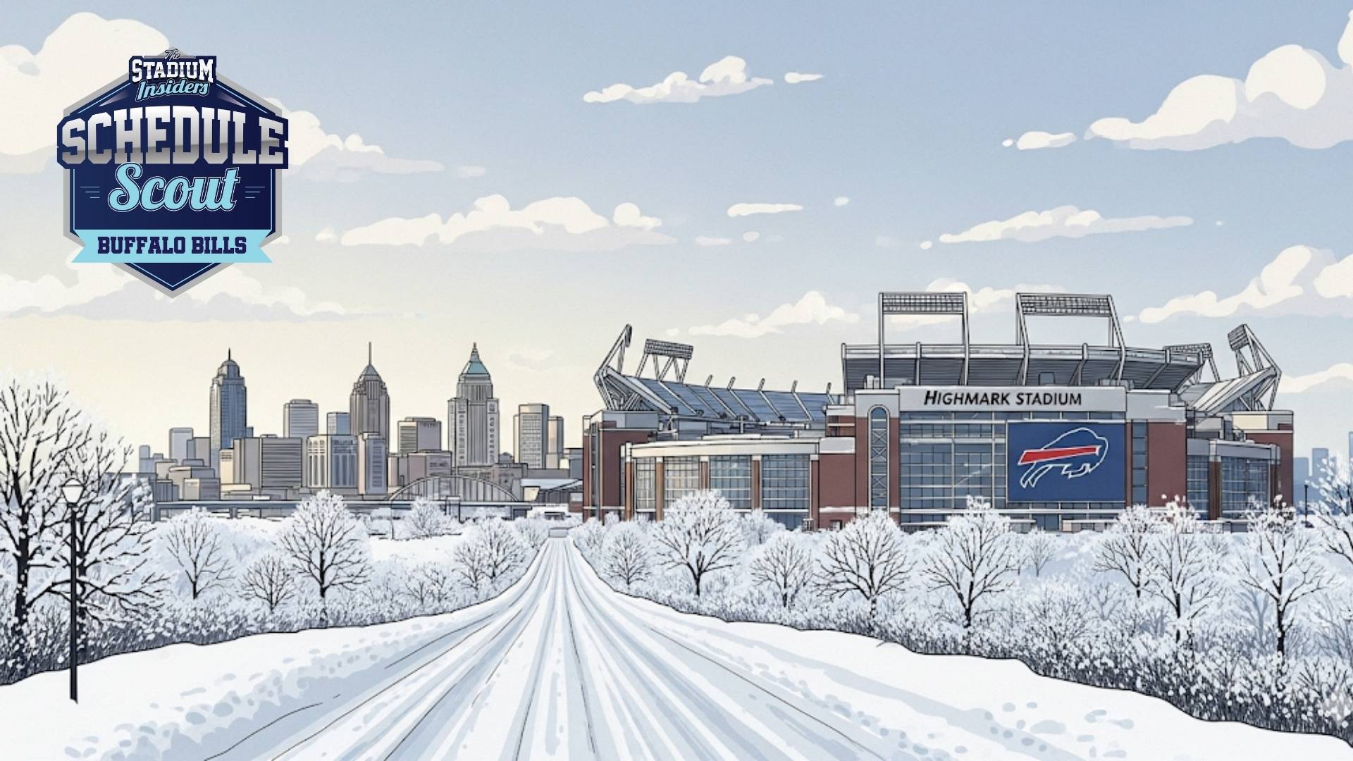 The Stadium Insiders Buffalo Bills Schedule Scout Banner The Stadium Insiders Buffalo Bills Schedule Scout Banner