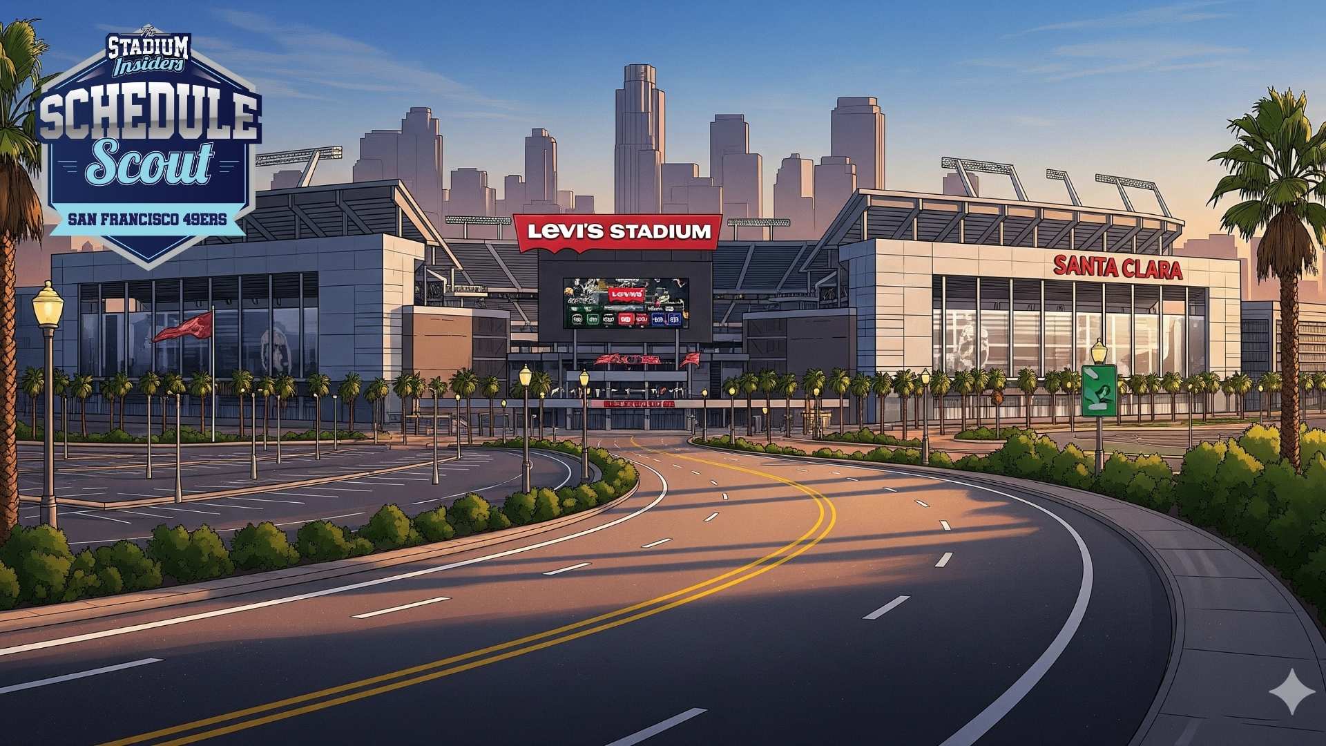The Stadium Insiders San Francisco 49ers Schedule Scout Banner The Stadium Insiders San Francisco 49ers Schedule Scout Banner