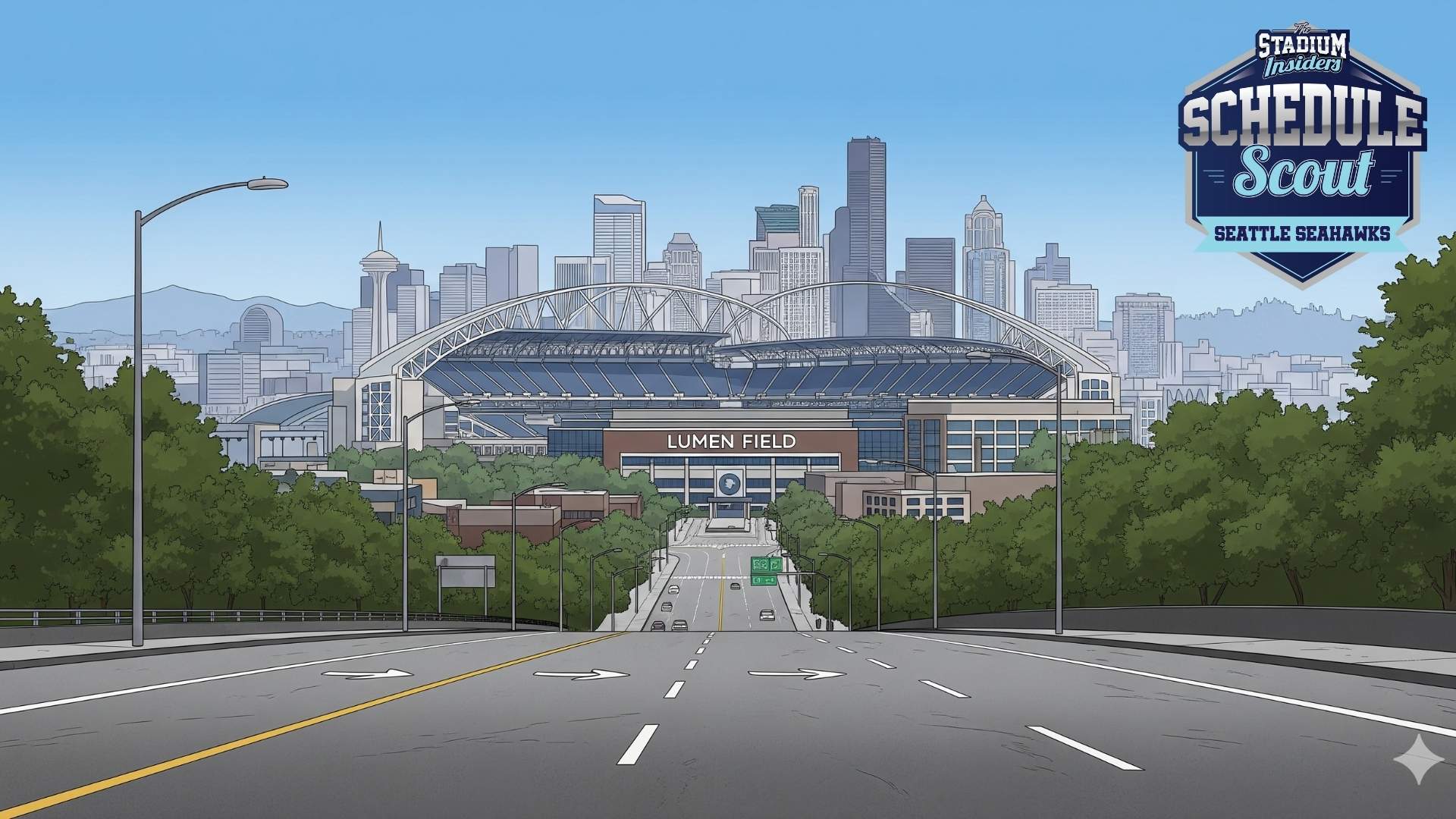 The Stadium Insiders Seattle Seahawks Schedule Scout Banner The Stadium Insiders Seattle Seahawks Schedule Scout Banner