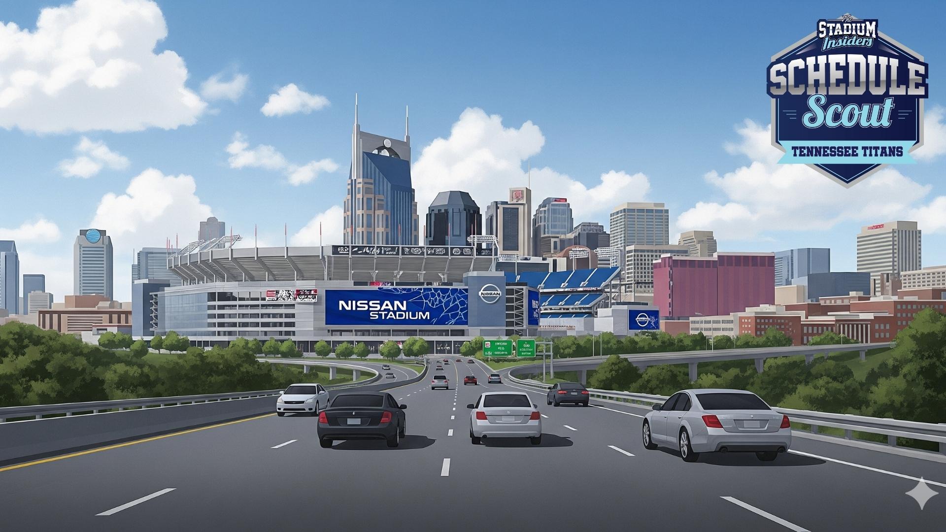 The Stadium Insiders Tennessee Titans Schedule Scout Banner