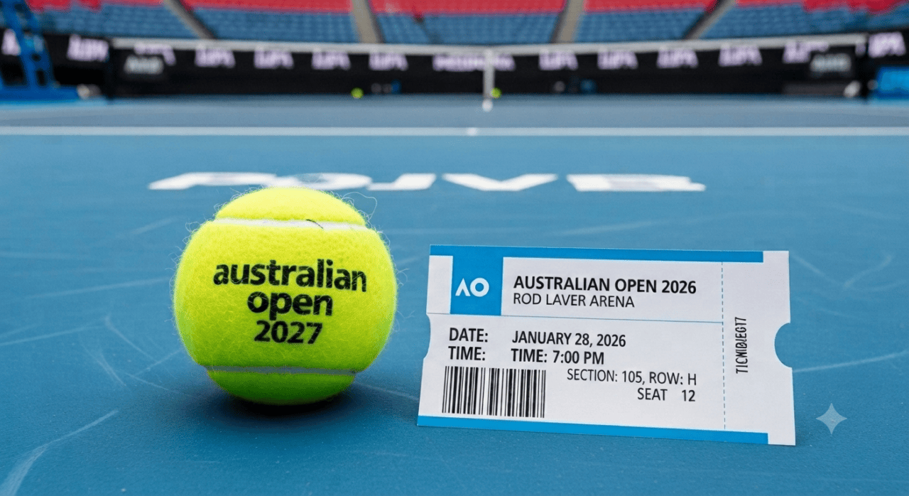 Australian Open 2027 presale begins on July 27
