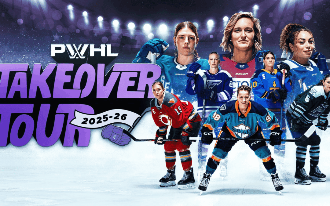 PWHL Announces Expanded Takeover Tour in 2025-26