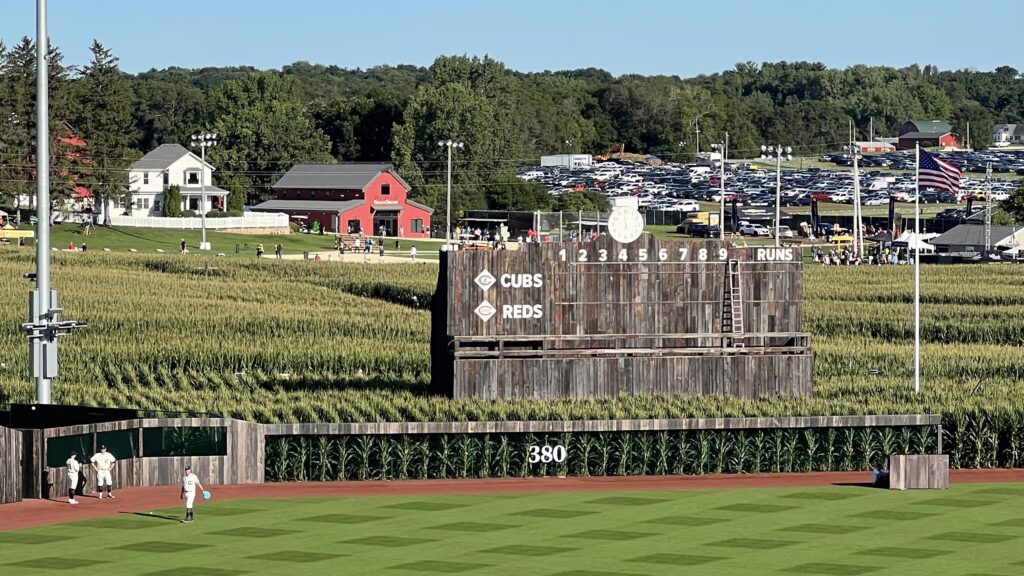 Field Of Dreams Scoreboard