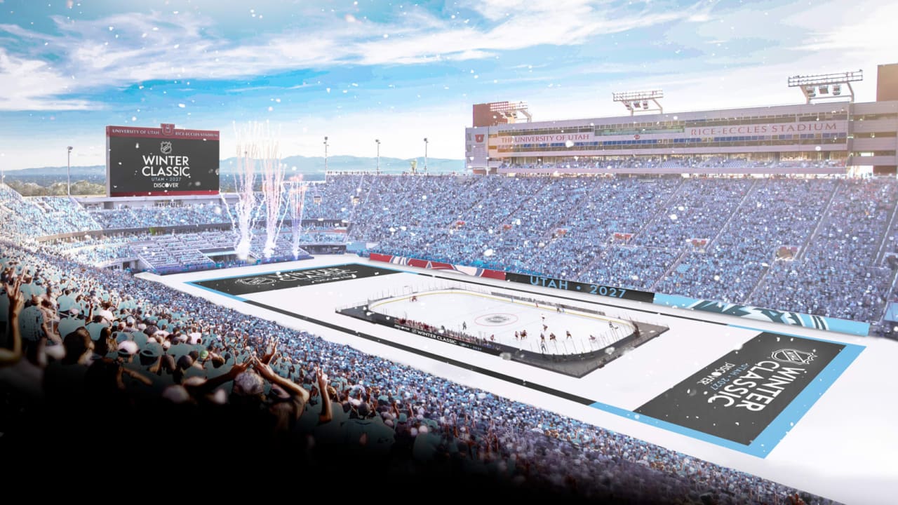 EVENT ALERT: NHL’s Winter Classic comes to Salt Lake City in 2027 for Mammoth vs. Avalanche