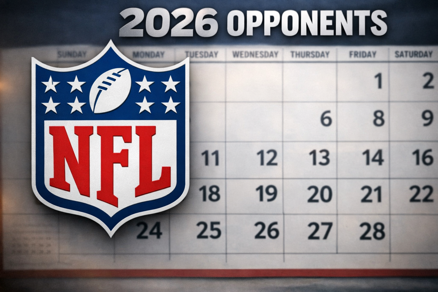 NFL 2026 Opponents
