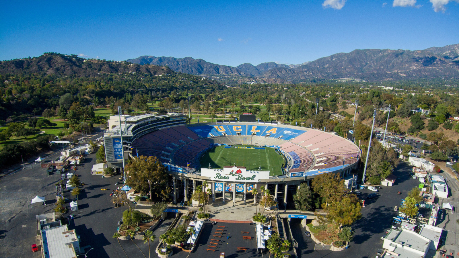 The Rose Bowl in Pasadena, CA
