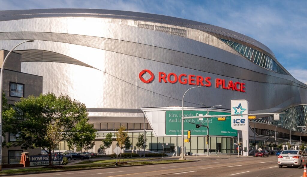 Adobestock 370384211 Ice District Rogers Place Arena