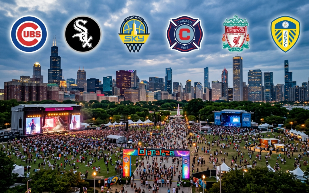 Lollapalooza to overlap with multiple Chicago sports events in 2026