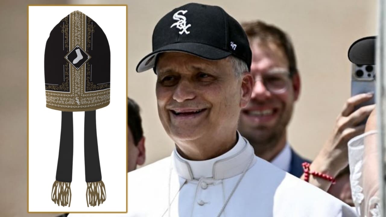 Pope hats for everyone! White Sox expand giveaway to entire stadium