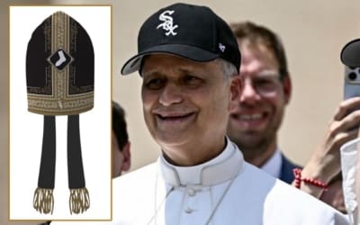 Pope hats for everyone! White Sox expand giveaway to entire stadium