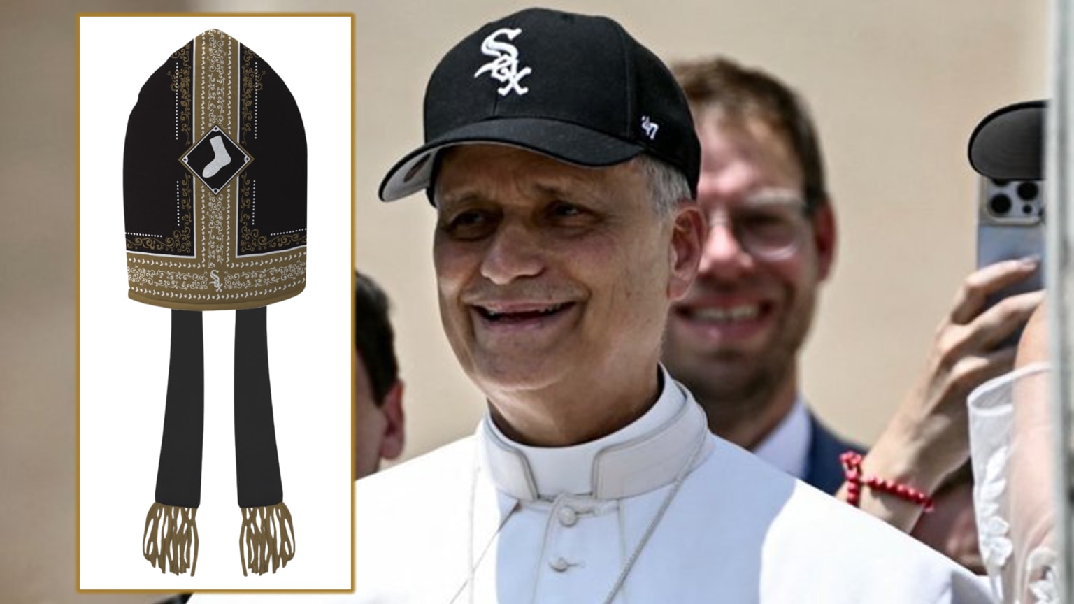 White Sox expand Pope hat giveaway to entire stadium