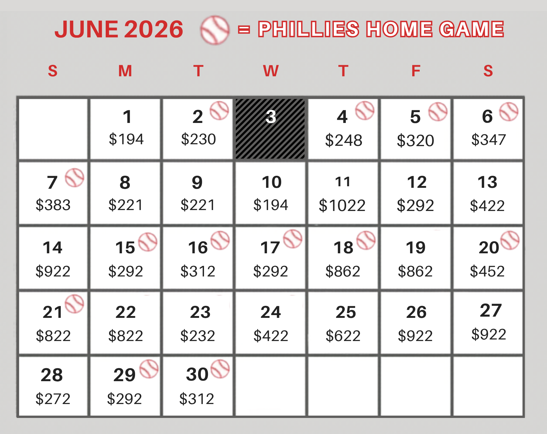 Phillies Home Games June 2026 Phillies Home Games June 2026