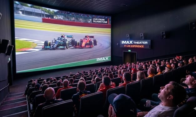 F1 to broadcast five races in IMAX theaters this season