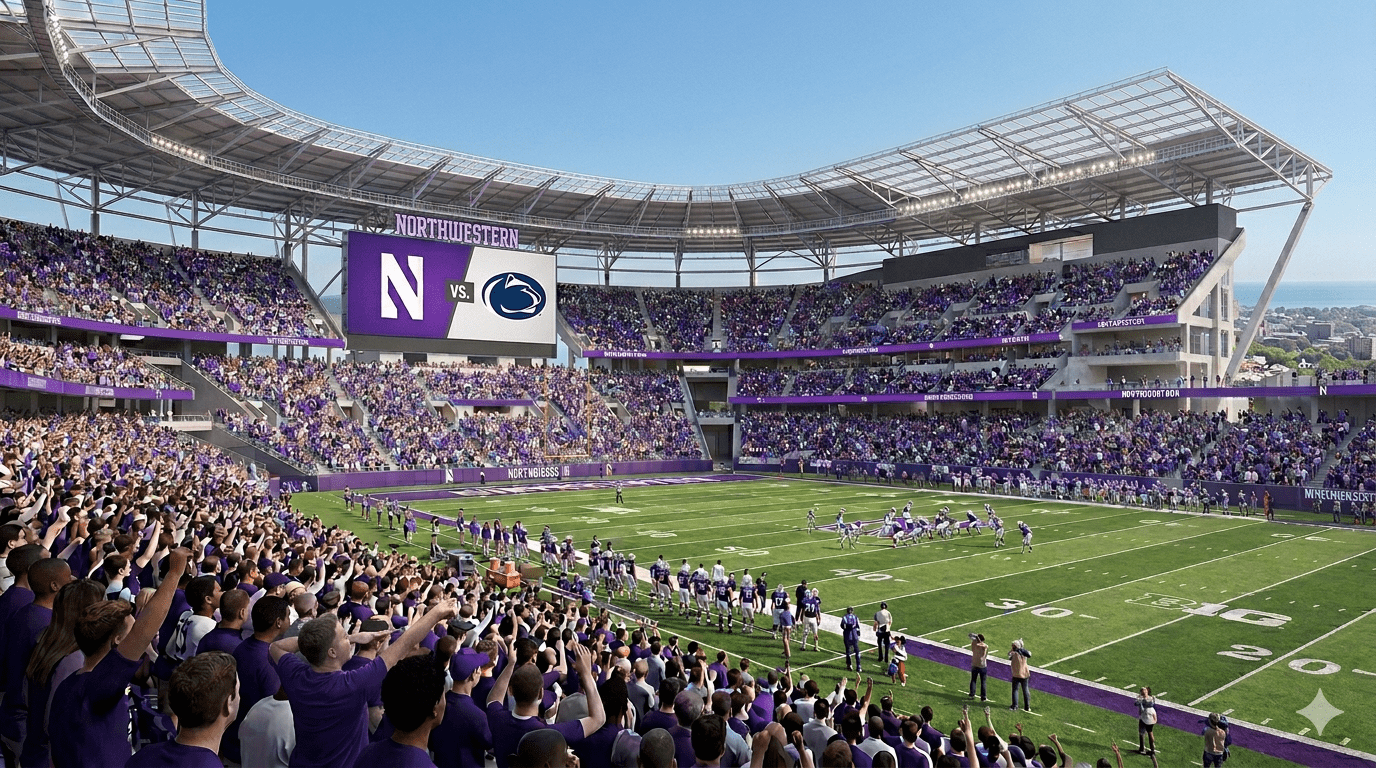 New Ryan Field at Northwestern University