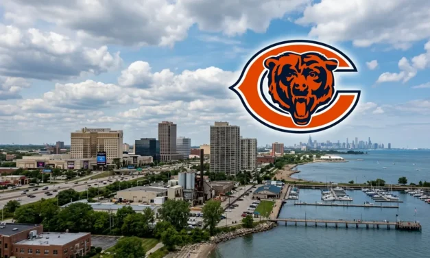 Bears tentatively select Hammond, Indiana for their new stadium