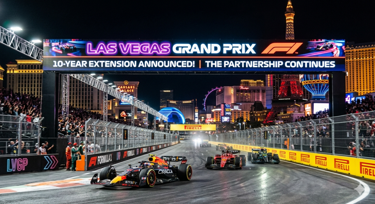 F1 to race in Las Vegas through 2037