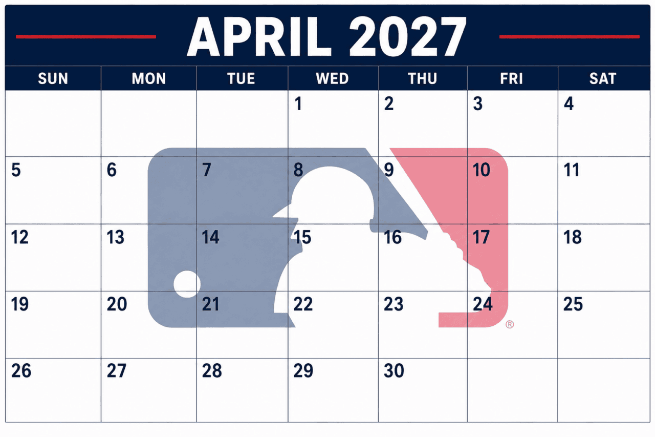 MLB 2027 schedule released