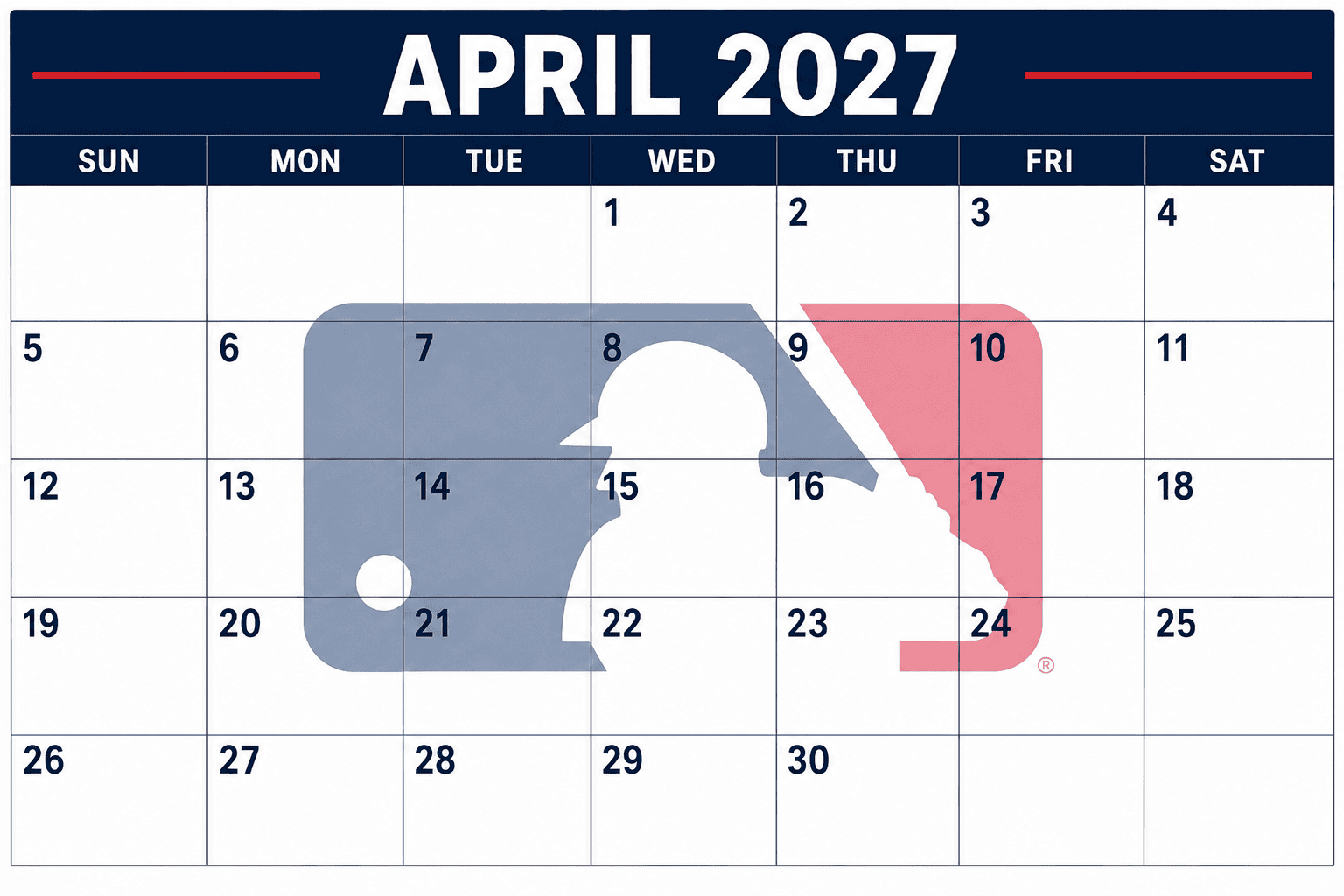MLB Schedule 2027