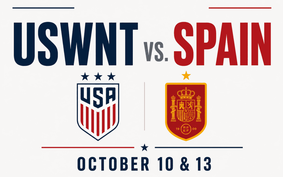 U.S. Women’s National Team to play Spain in October