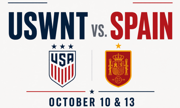 U.S. Women’s National Team to play Spain in October