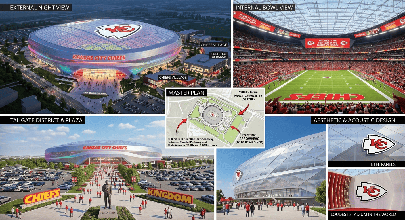 Chiefs new stadium Chiefs new stadium