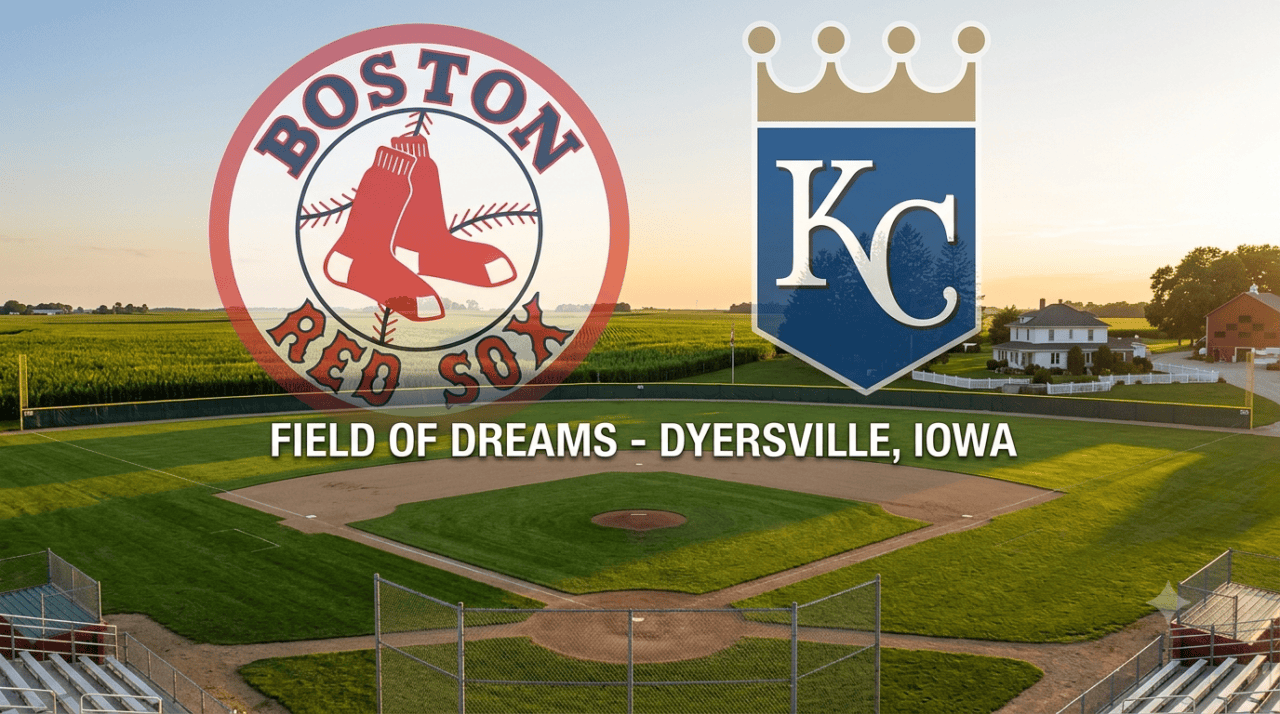 Shhhh …. Red Sox and Royals to play in 2027 Field of Dreams game (probably)