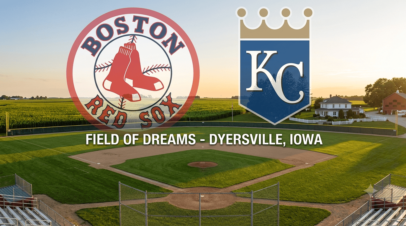 Shhhh …. Red Sox and Royals to play in 2027 Field of Dreams game (probably)