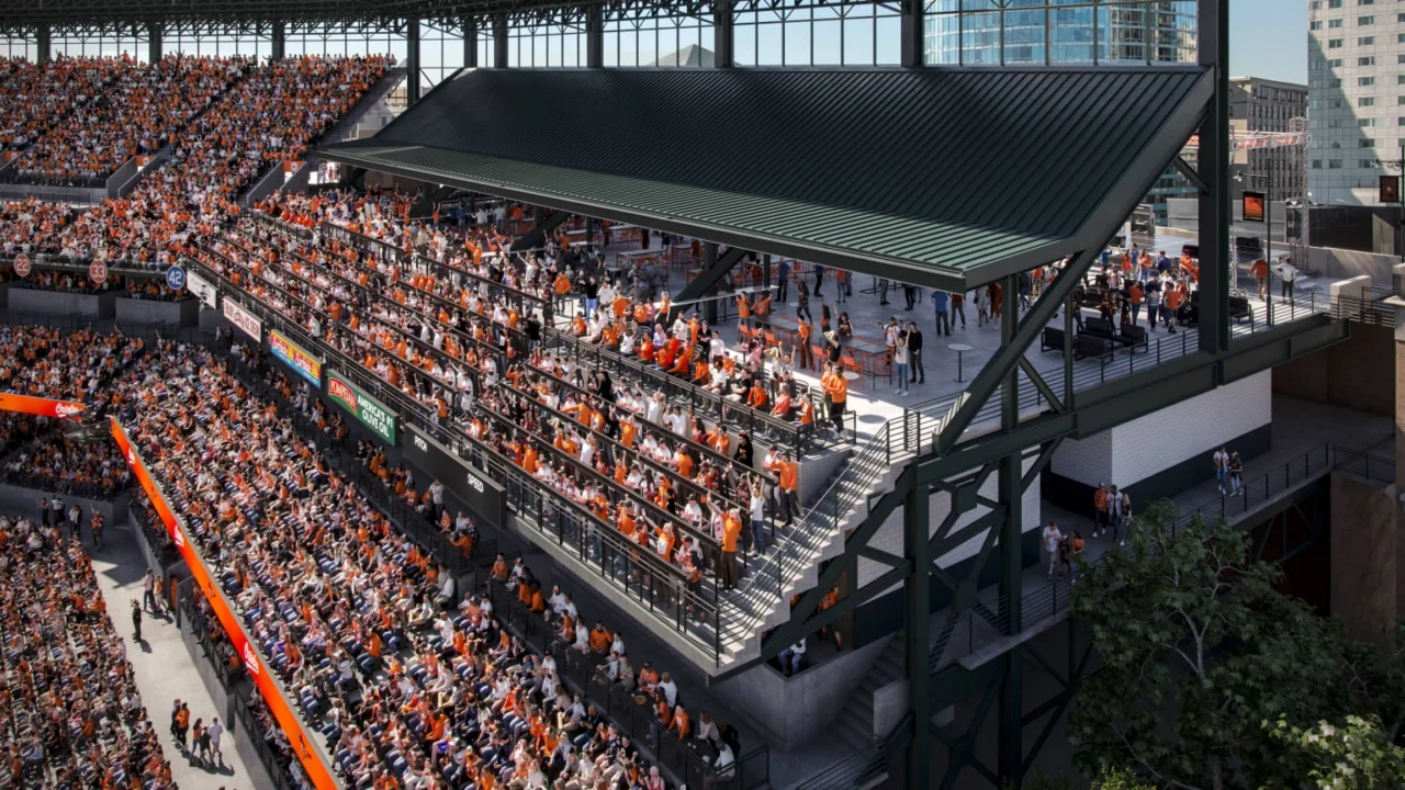 Camden Yards to build upper level roof deck for 2027